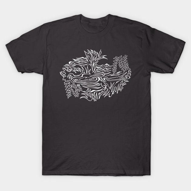 Bayou Gator T-Shirt by artfulfreddy